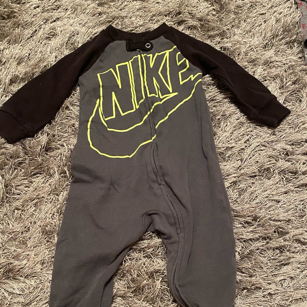Nike footie pajama